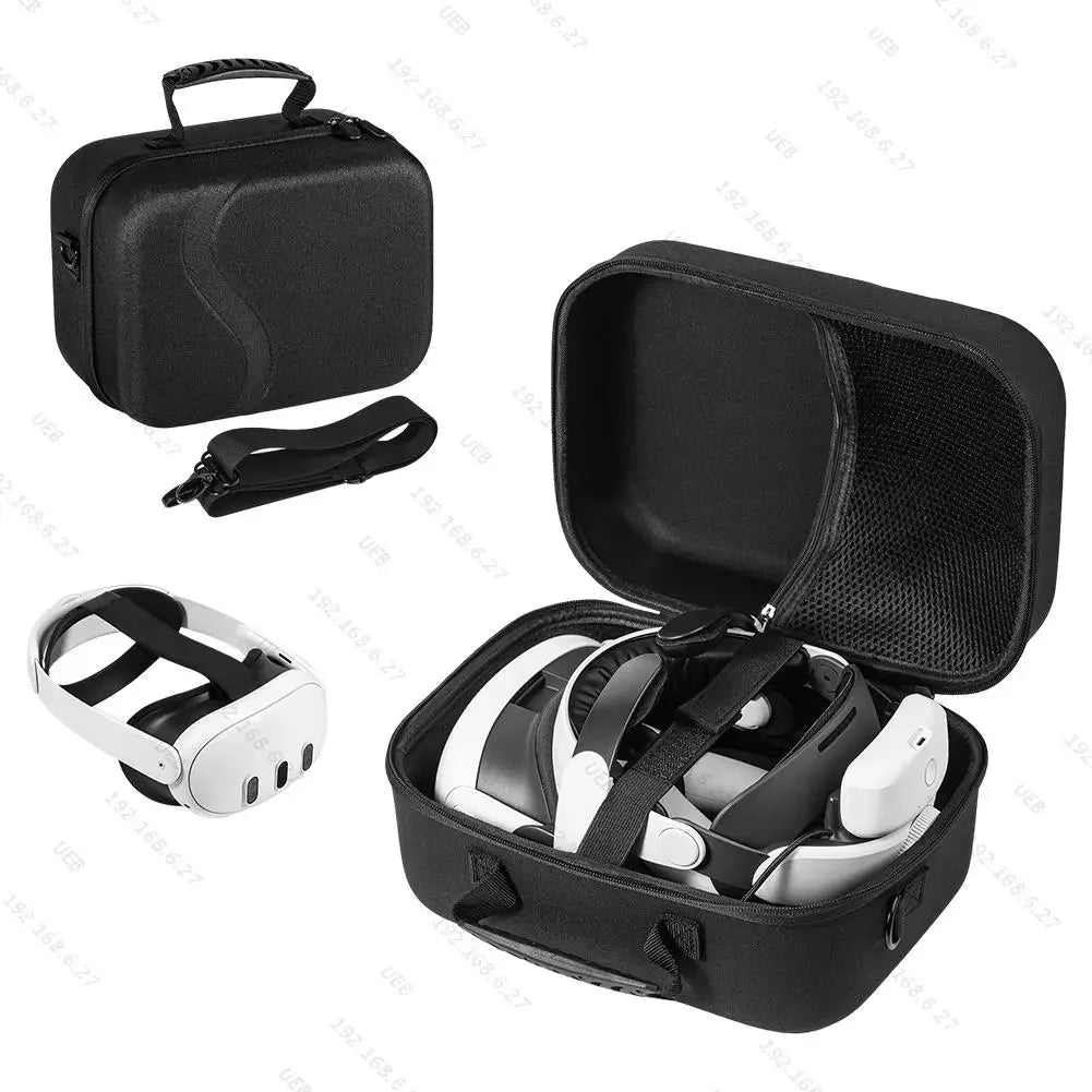 Carrying Case for Meta Quest 3 for BOBOVR M3 PRO Elite Strap Protective Bag Storage Bag for Travel and Home Storage