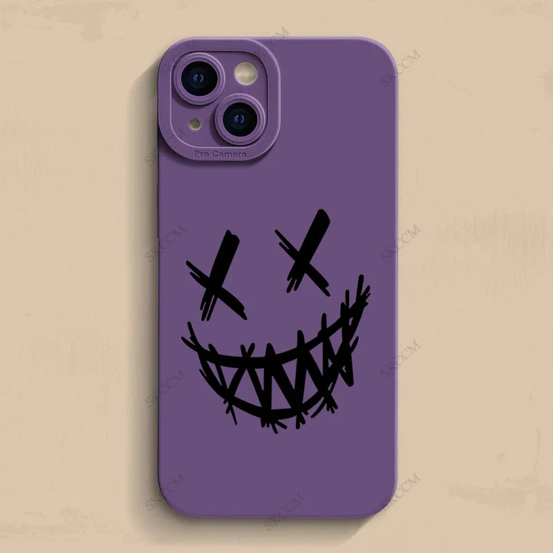 Smiling Devil Phone Case For iPhone
