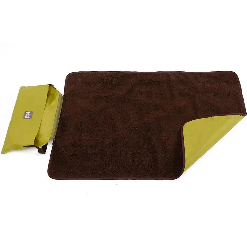 Foldable Pet Blanket Mat Waterproof Folding Washable Dog Sleeping Bag with Strap for Dog Travel Camping Accessories - Lootquake