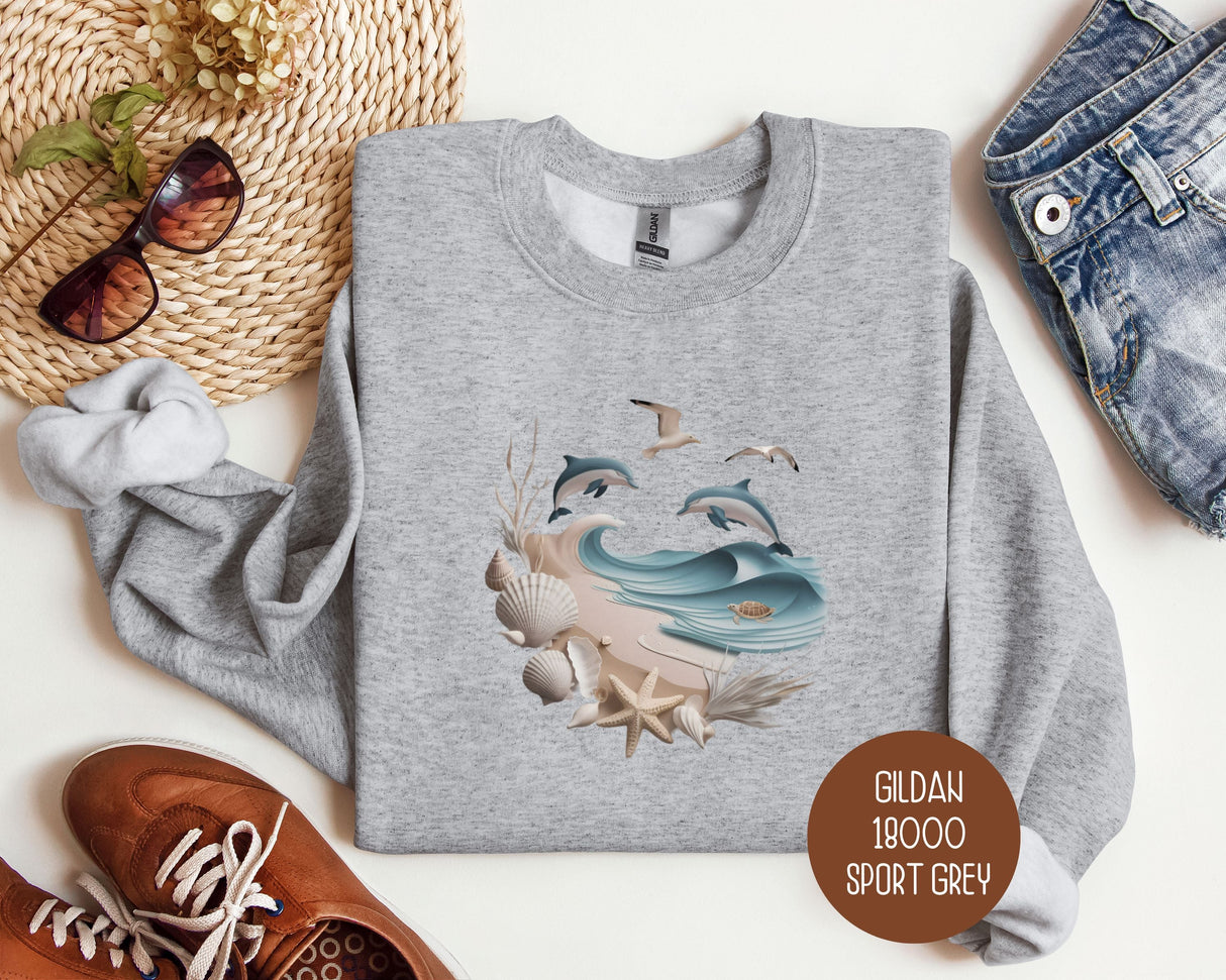 Cute Dolphin Sweatshirt