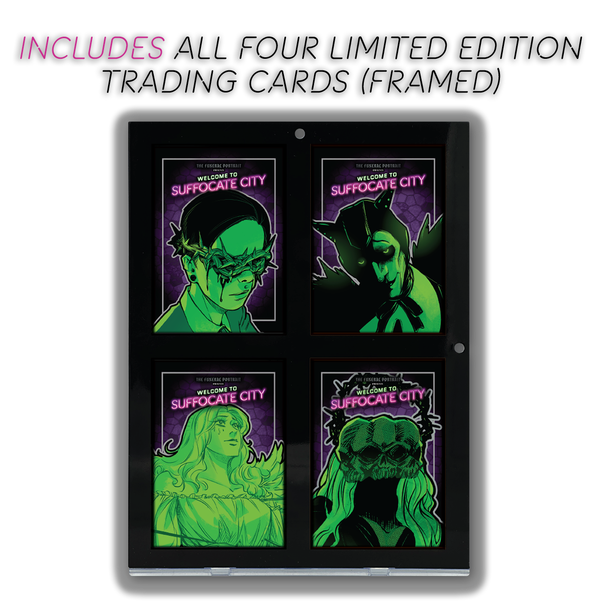 Retrato Funerario: Bienvenidos a Ciudad Sofocante - Novela Gráfica FIRMADA (Edición Limitada Platino)