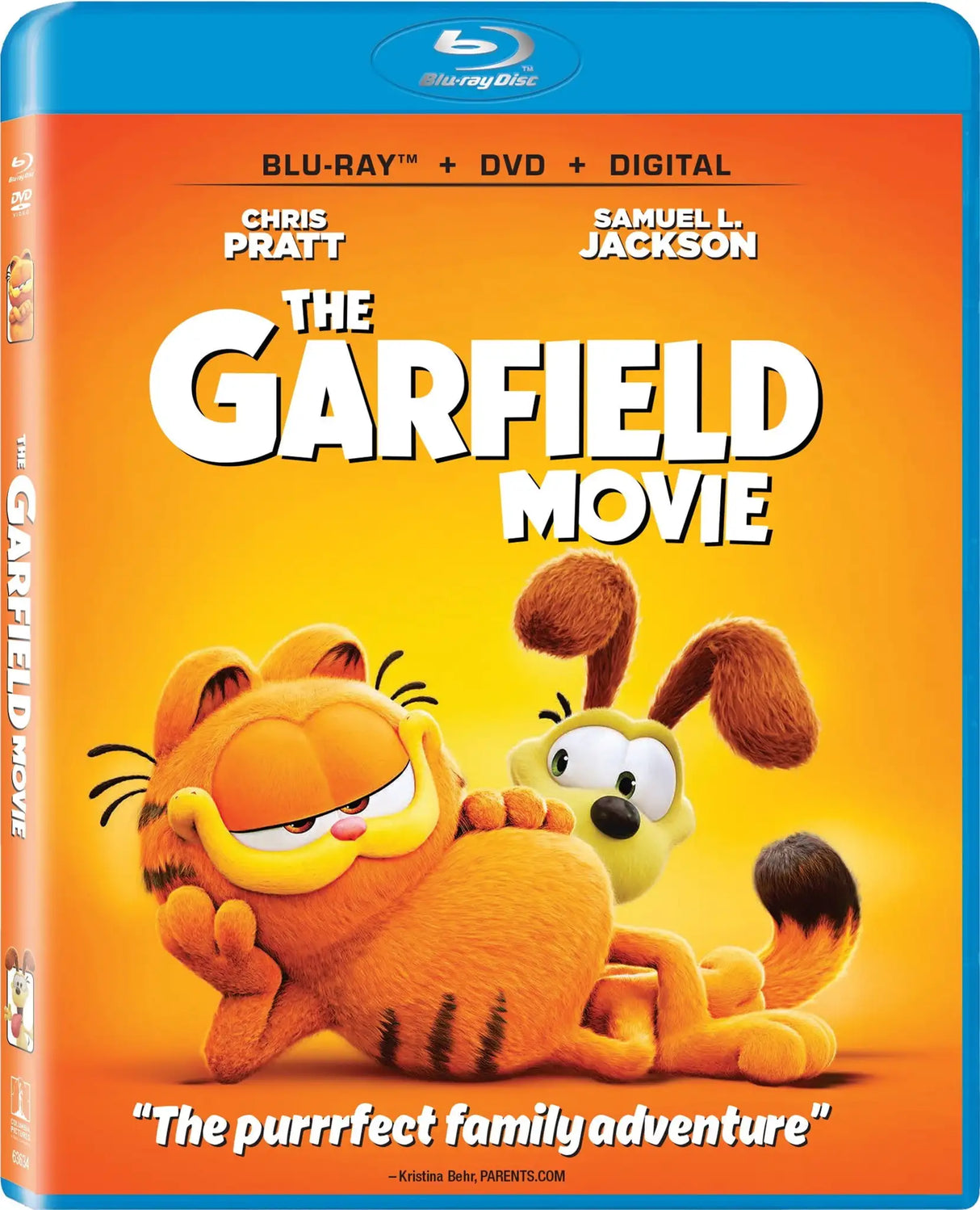 The Garfield Movie (2024) Blu-Ray + DVD + Digital (SDS UPC) Sony, Fami - Lootquake