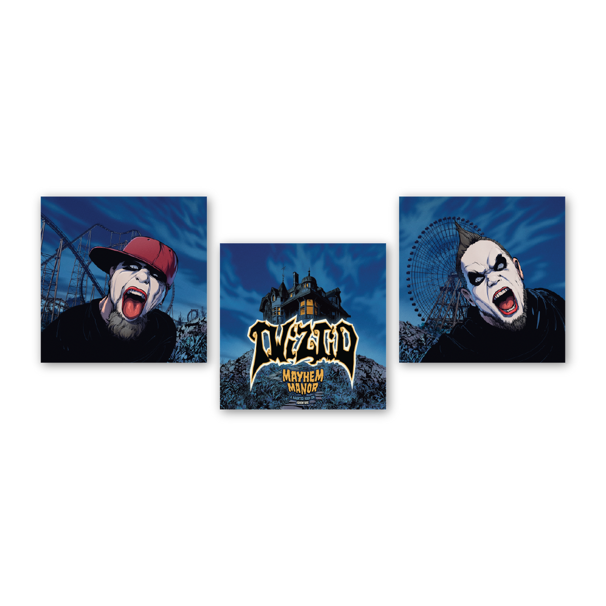 Twiztid: Mayhem Manor - Novela gráfica (Edición de vinilo de lujo)