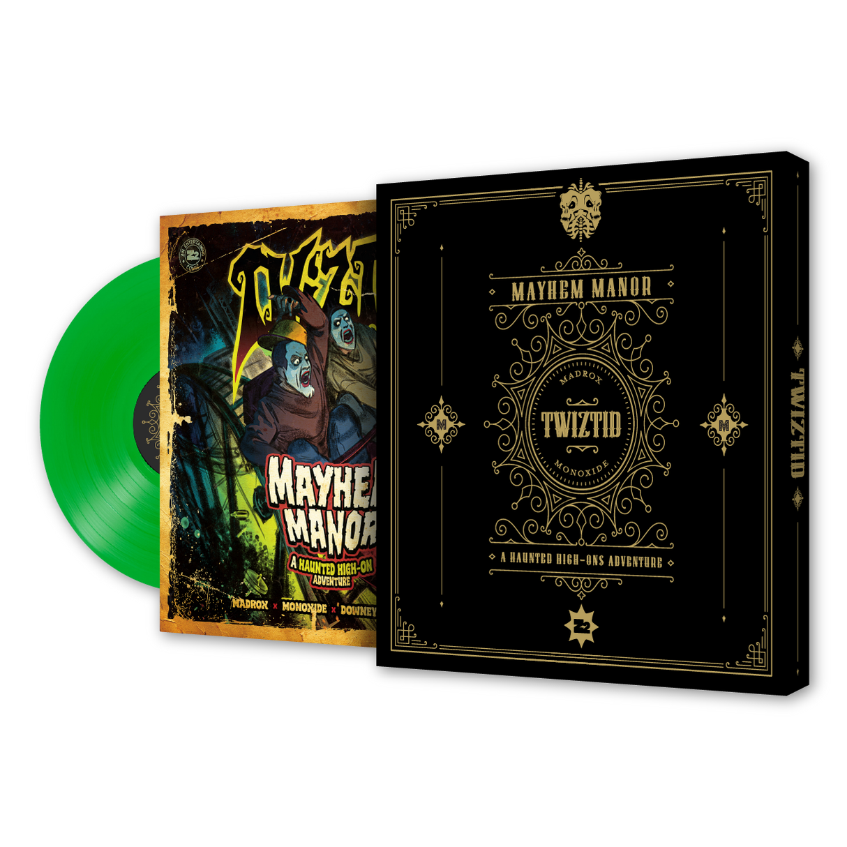 Twiztid: Mayhem Manor - Novela gráfica (Edición de vinilo de lujo)