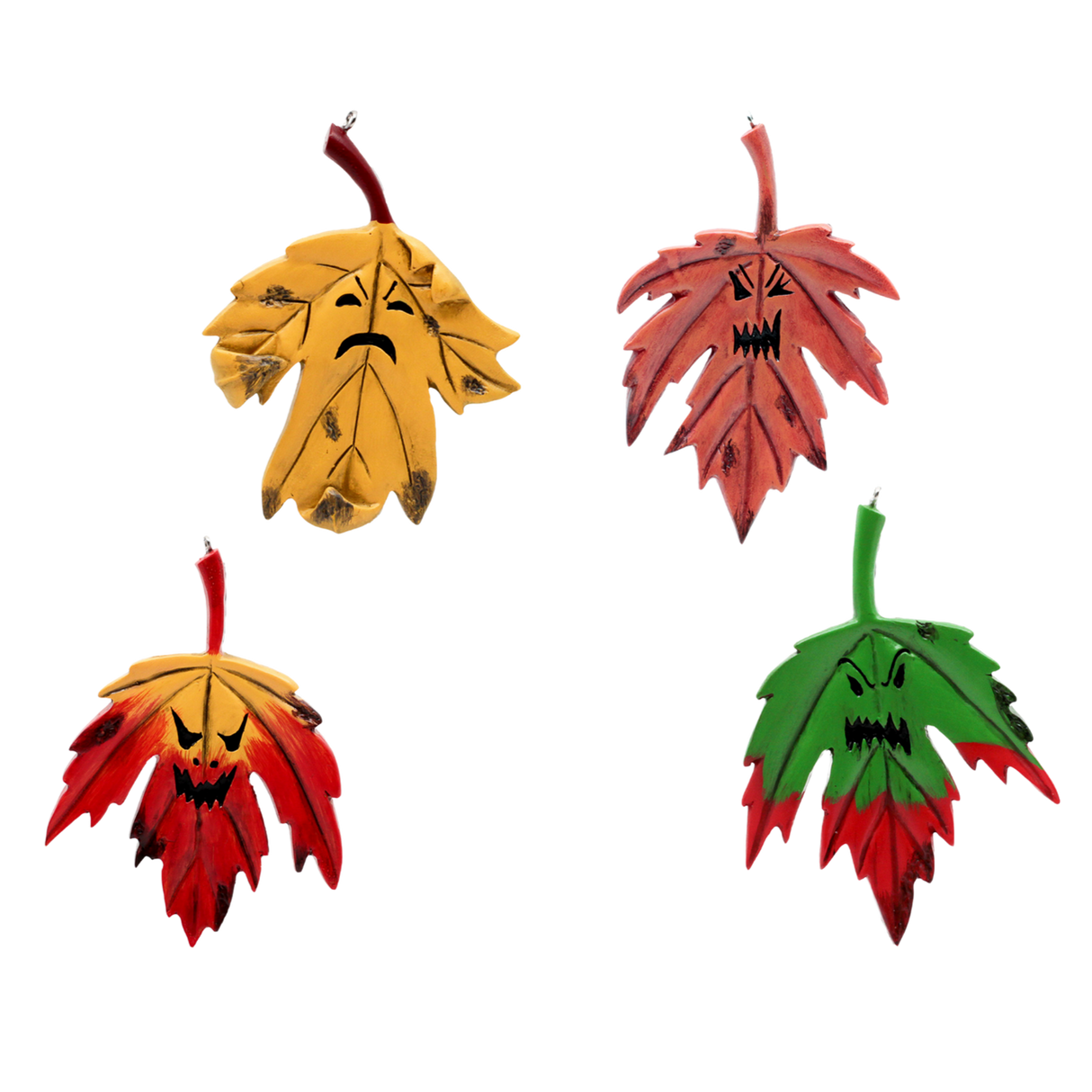 Paquete de árboles de otoño aterradores