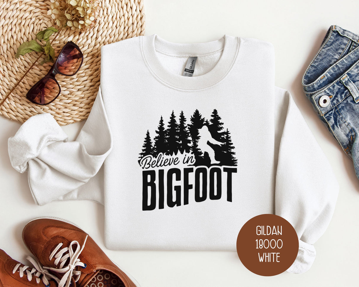 Believe in Bigfoot Sweatshirt-6