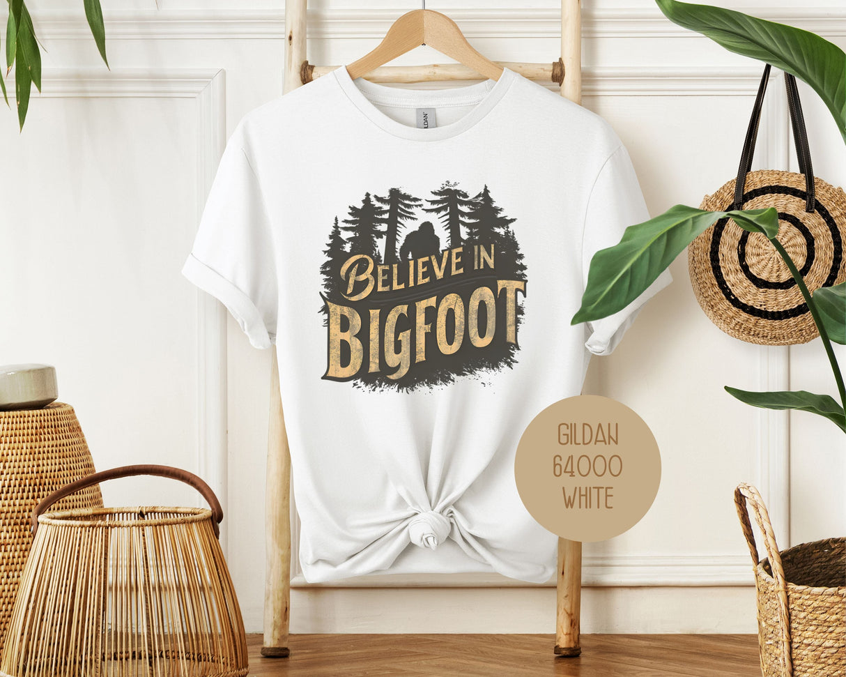 I Believe in Bigfoot Shirt-11