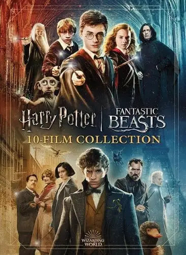 Wizarding World 10-Film Collection (20th Anniversary) (DVD) - Lootquake