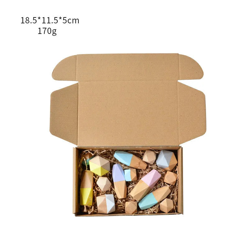 Children's colorful Jagged Stone Toys - Lootquake