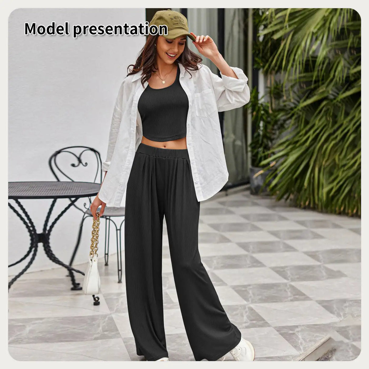 Women's Fashion Simple Solid Color Suit - Lootquake