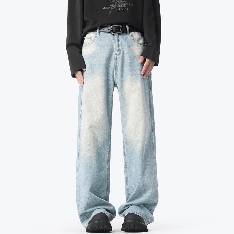 Autumn And Winter American High Street Retro Washed Jeans - Lootquake