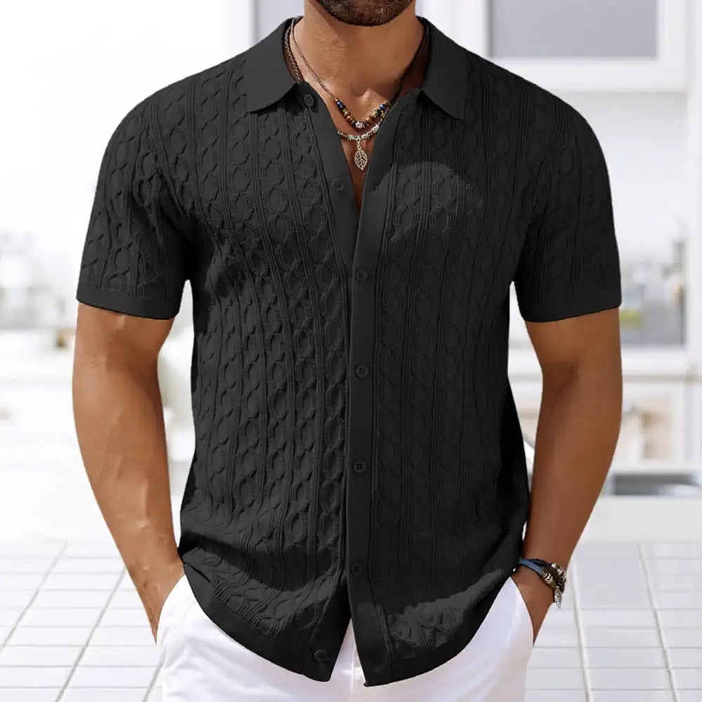 Summer Short-sleeved Men's Clothing European And American - Lootquake