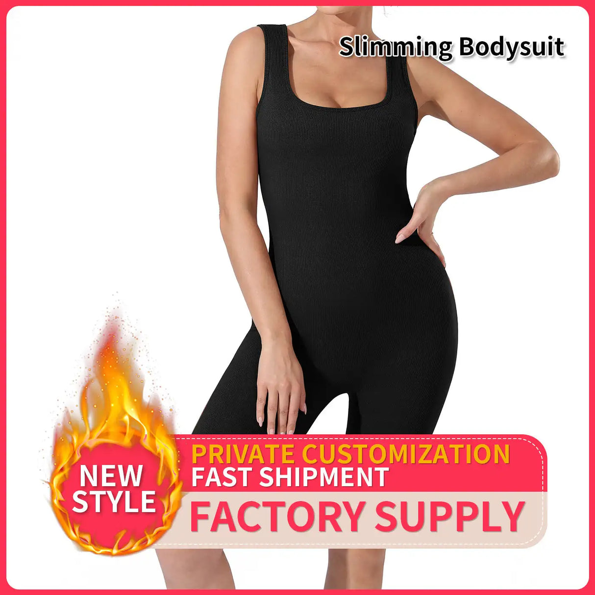 Women's Fashion Simple Solid Color Bodysuit - Lootquake
