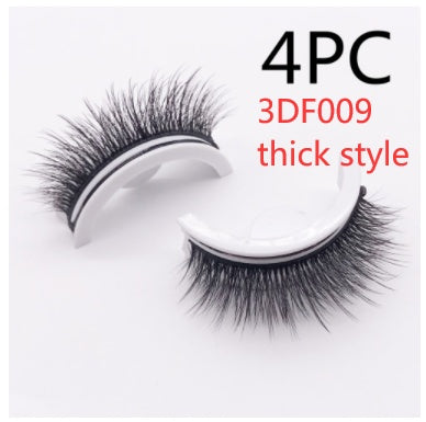 Reusable 3D Self-Adhesive Mink Lashes