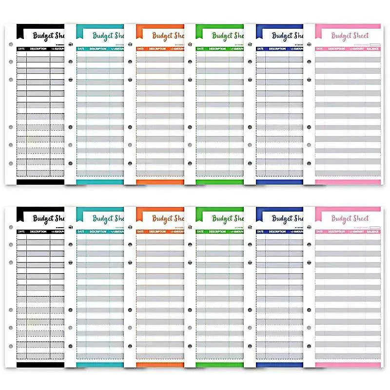 A6 Deluxe Leather Finance Organizer