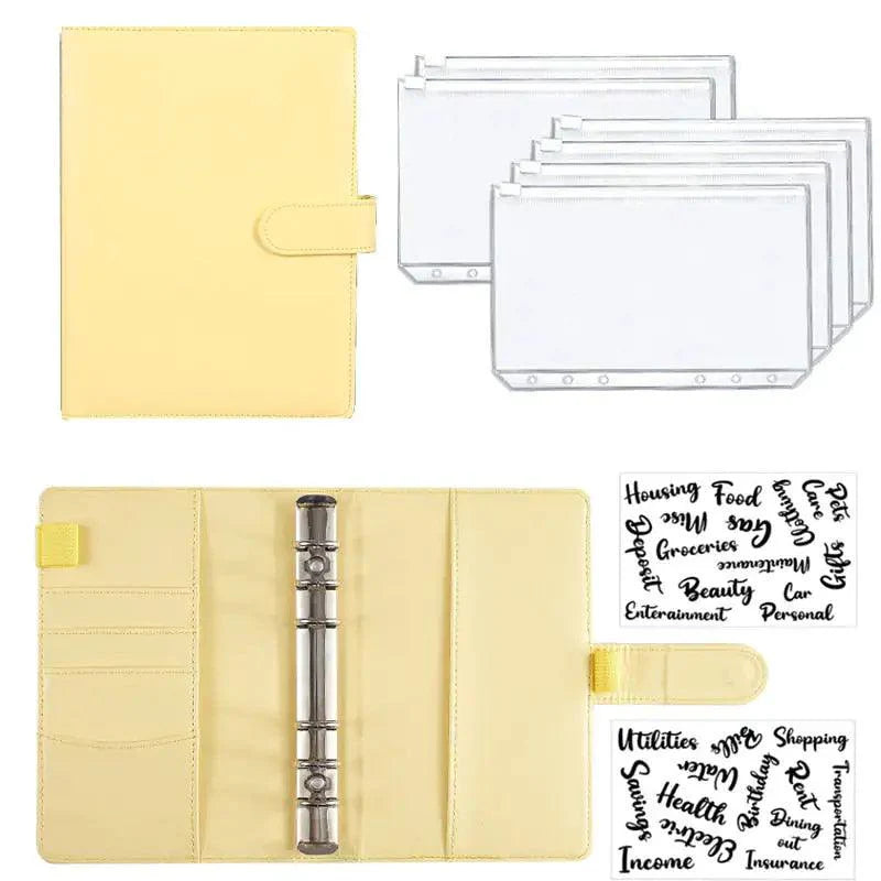 A6 Deluxe Leather Finance Organizer