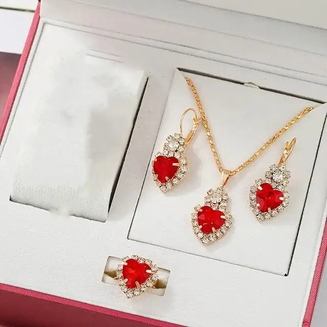 Women's Retro Love Watch Jewelry Set - Lootquake