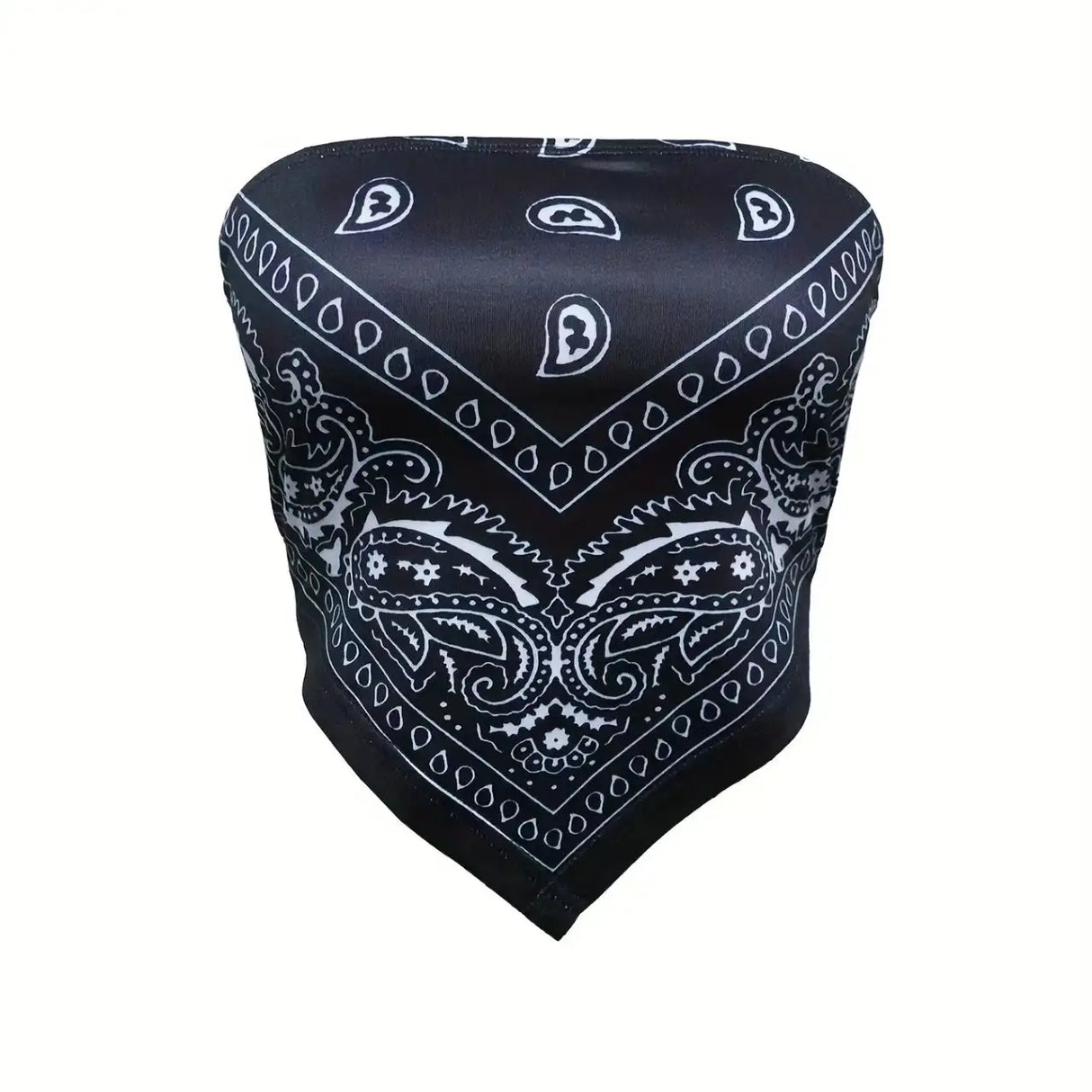 Ladies' Sexy Crop Top With Exposed Shoulders And Vacation Style Strapless Top - Lootquake