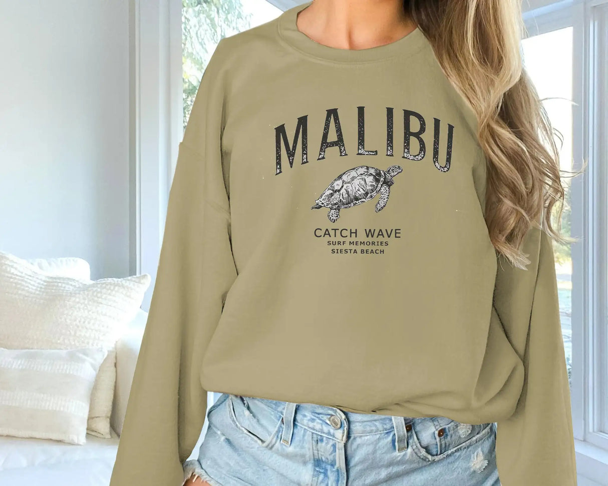 Women's Fashionable Solid Color Printed Long Sleeved Sweatshirt - Lootquake
