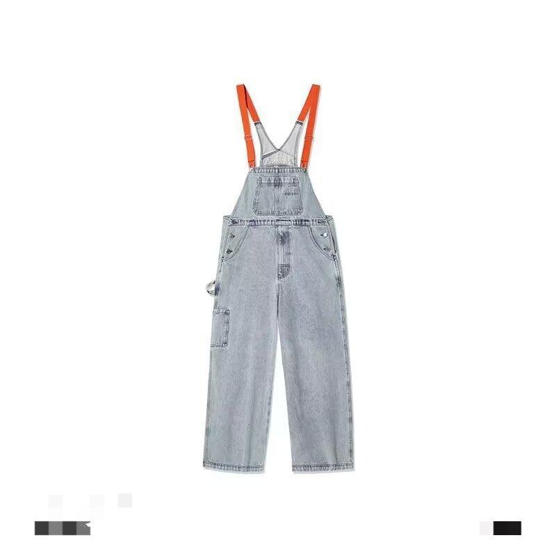 Jumpsuit Suspender Men's Business Shirt Wide Leg Pants - Lootquake