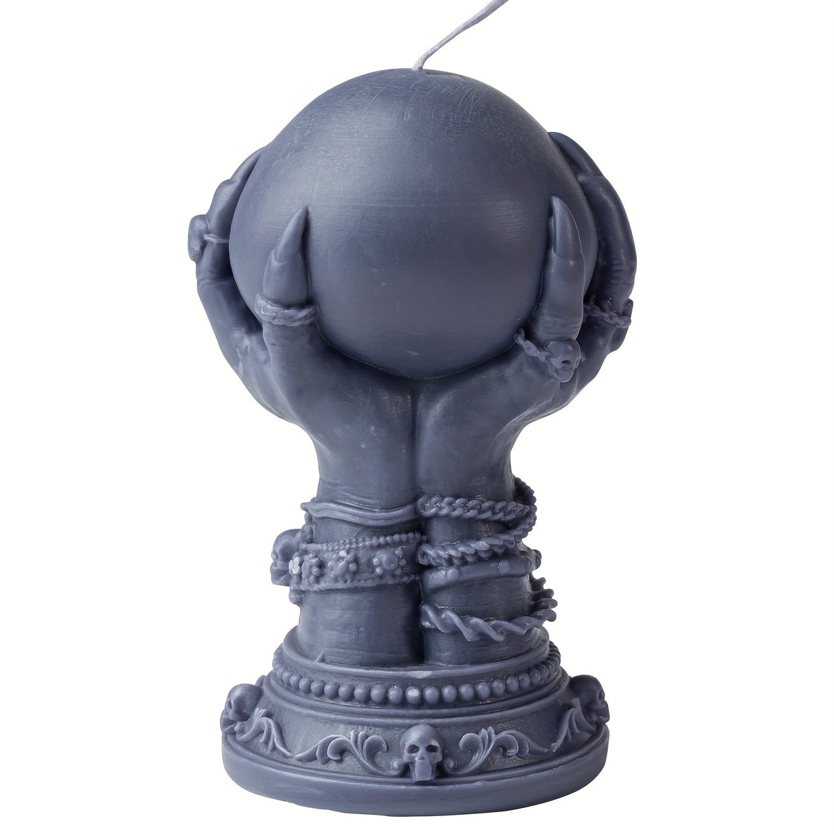 4 PCS Skull Creative Candles, Halloween Skull Scented Candle, Handcrafted DIY Aromatherapy Candle For Spooky Home Decoration, Halloween Gift Set