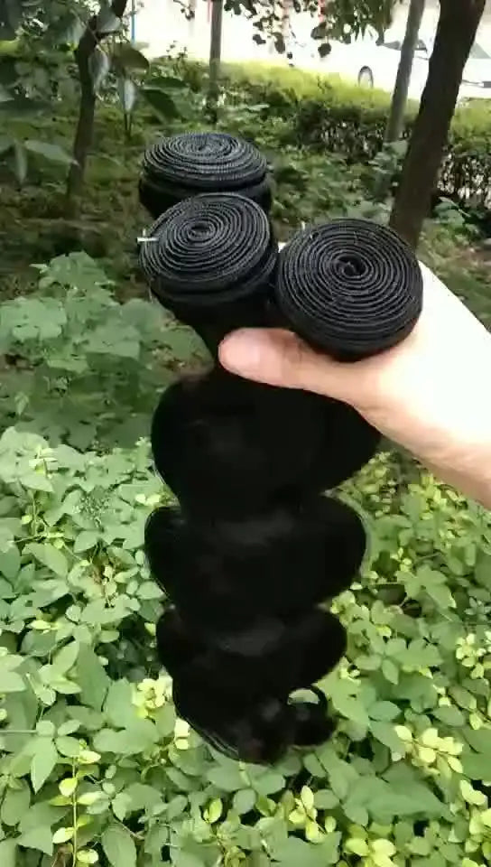 Body wave Brazilian hair curtain - Lootquake