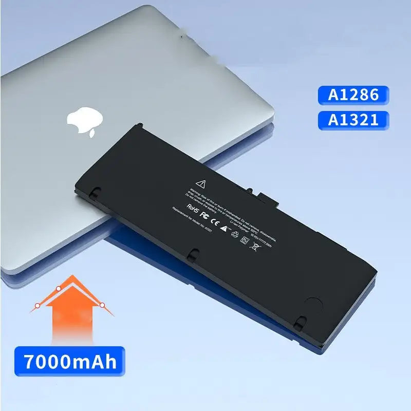 Laptop Battery MacBook ProMB985A1382 A1321 A1286 Computer - Lootquake