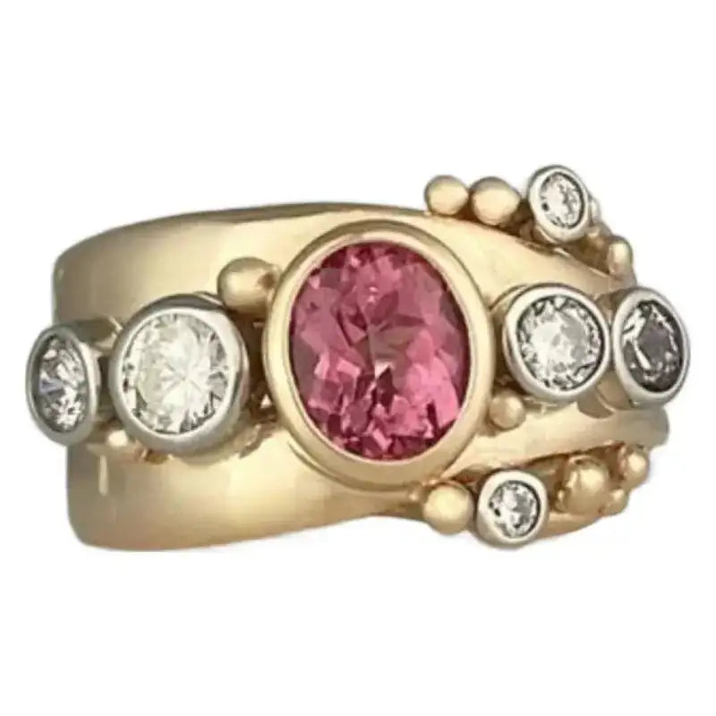 European And American Multicolor Ring Personality - Lootquake