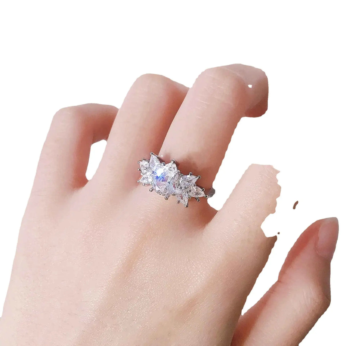 Trendy Cool Special-interest Design Sterling Silver Fashion Ring - Lootquake