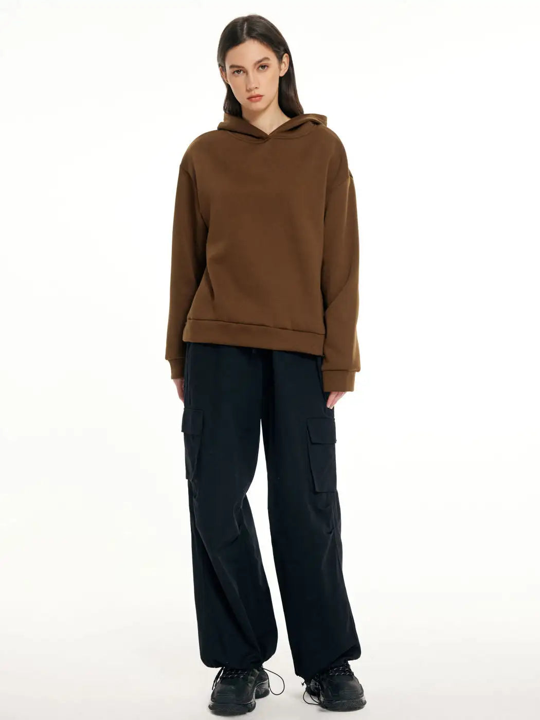 2023 Letters Print Casual Loose Long -sleeved Hooded Sweater - Lootquake