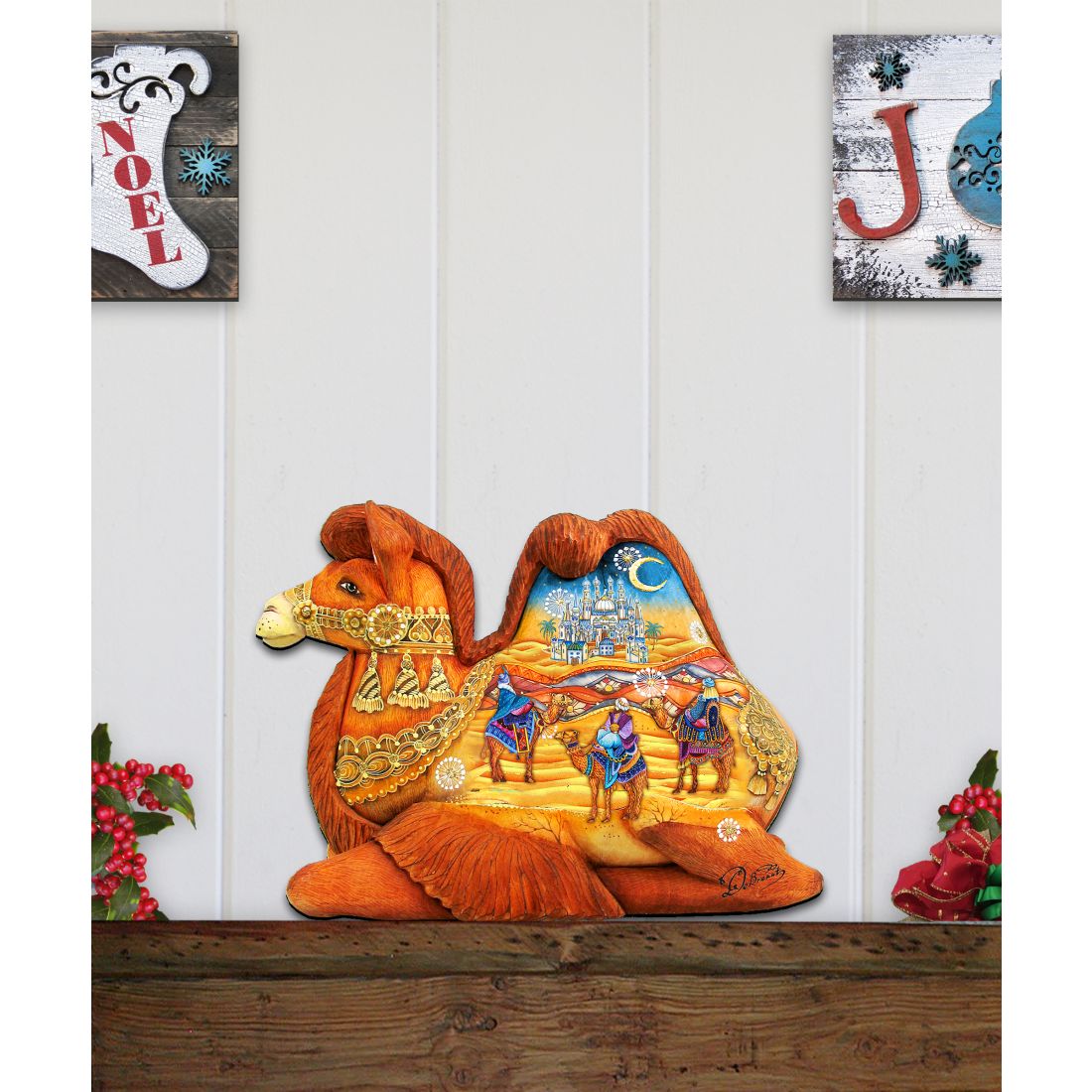 Decoración para puerta del Nacimiento de los Reyes Magos de G. DeBrekht - Decoración navideña del Nacimiento - 8126519H