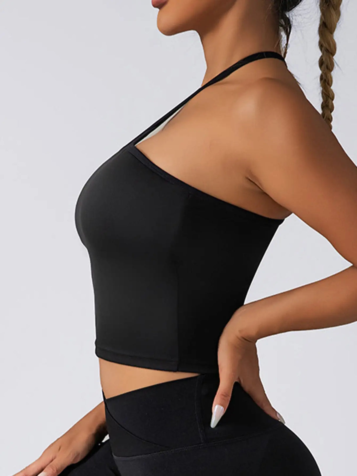 Crop Top With Built In Pads Sports Bras For Women - Lootquake