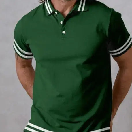 3D Printed Irregular Stripe Series Short Sleeve - Lootquake