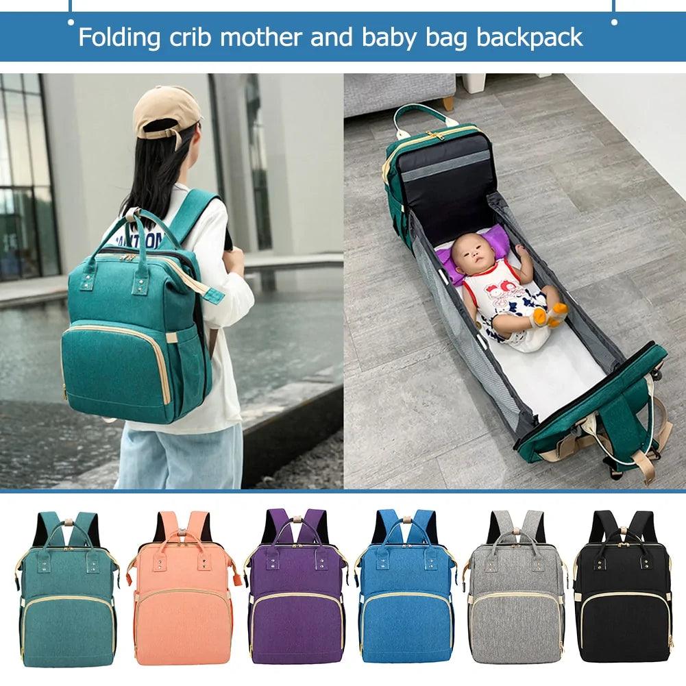 All-in-One Stroller Diaper Backpack