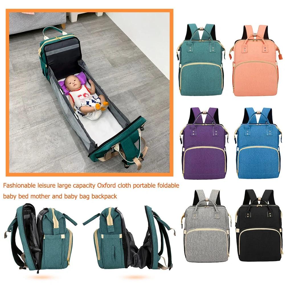 All-in-One Stroller Diaper Backpack