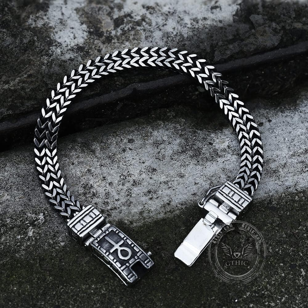 Pulsera de acero inoxidable Ankh