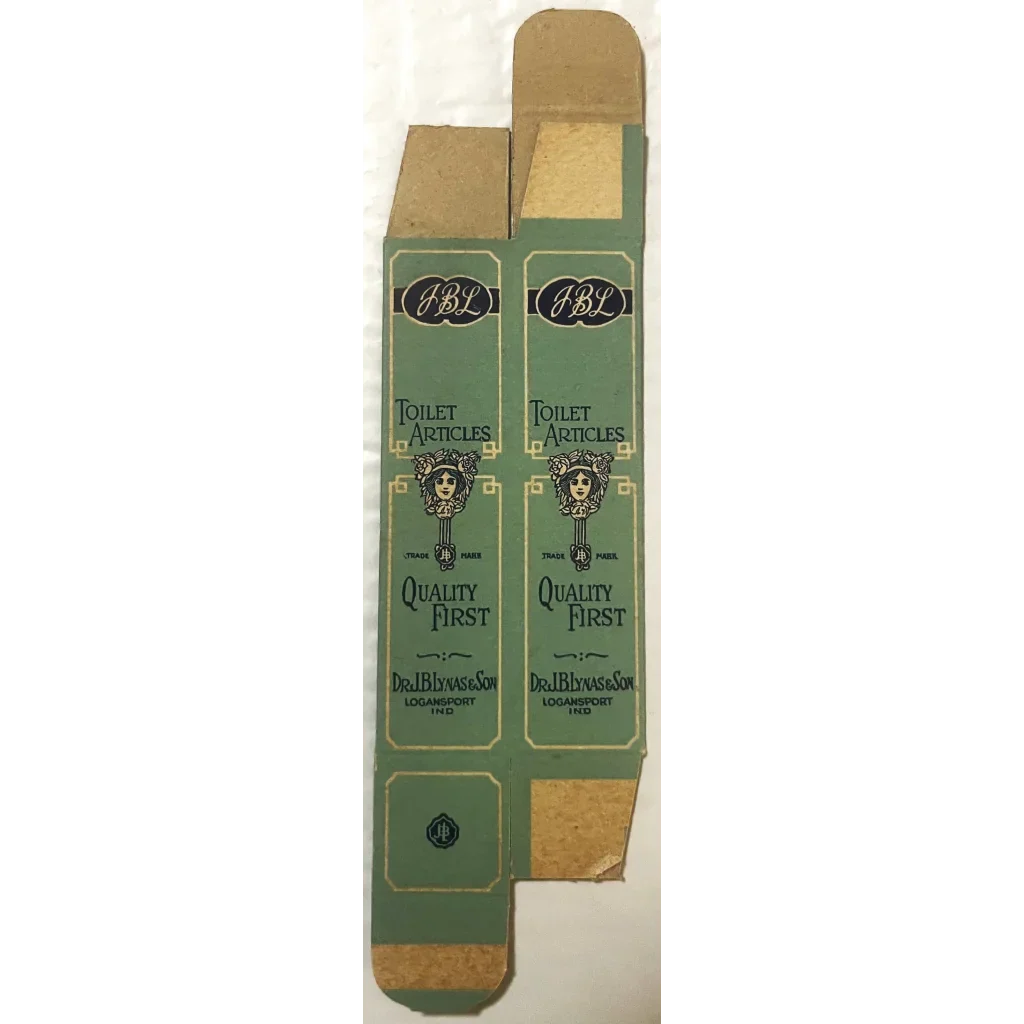 Rare 1920s JBL Toilet Article Collectible in Pristine Condition