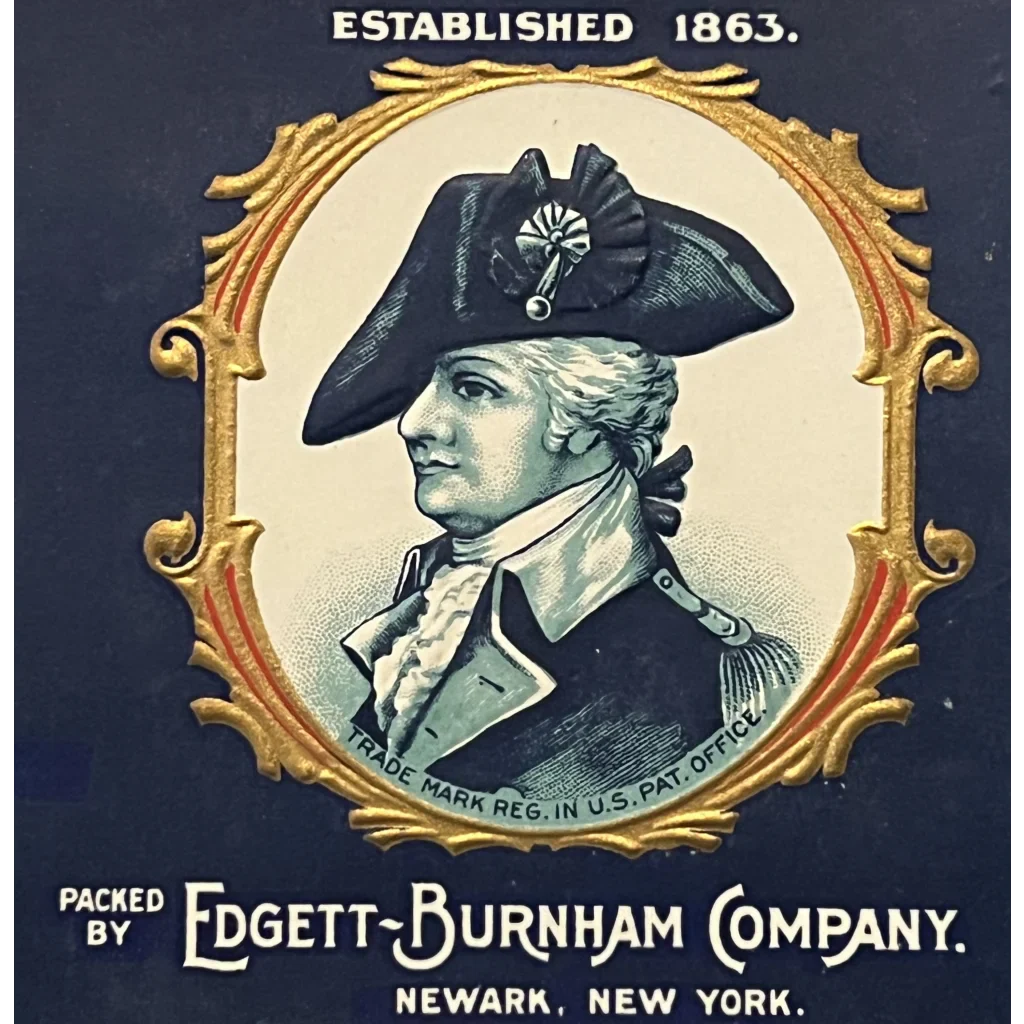 Rare 1920s Wayne Gold Embossed Can Label Unearths Lost Art