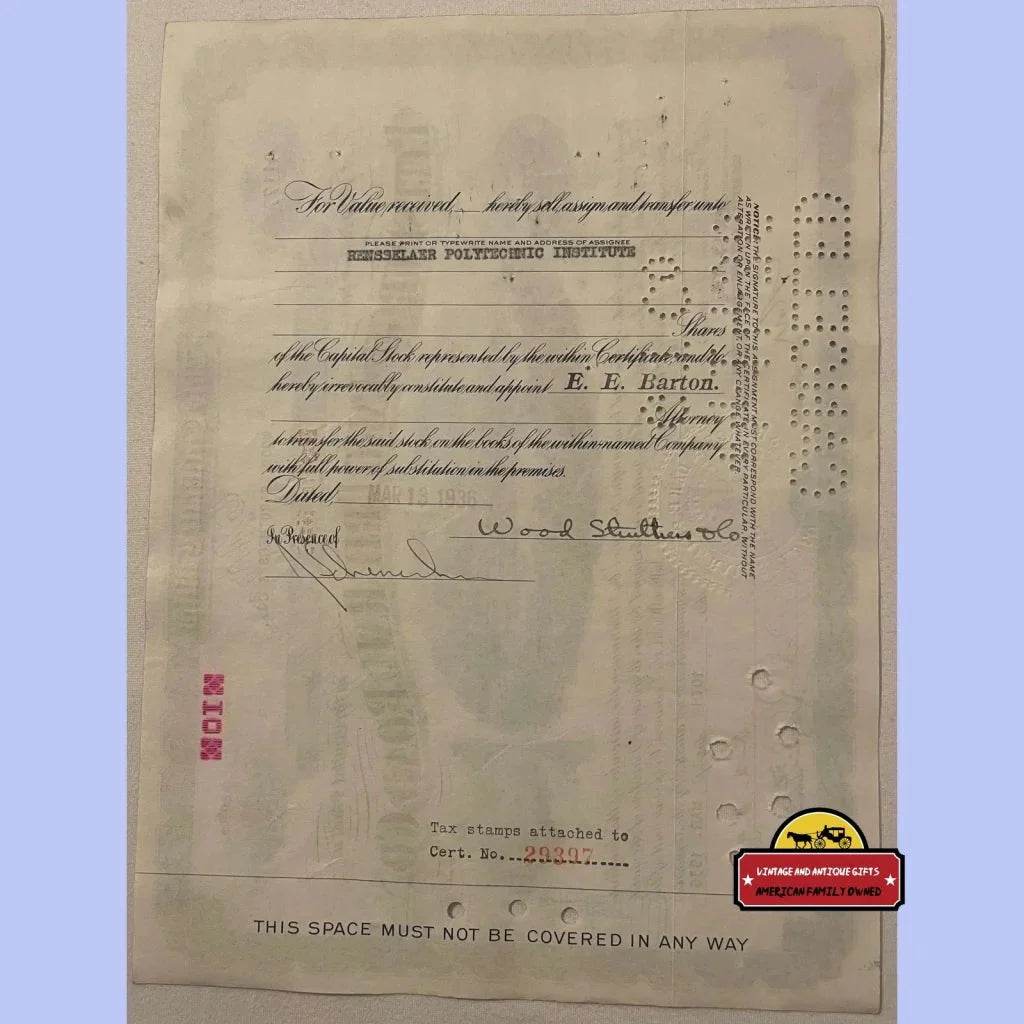 Rare Lake Erie Railroad Antique Vintage Pittsburgh Engraving