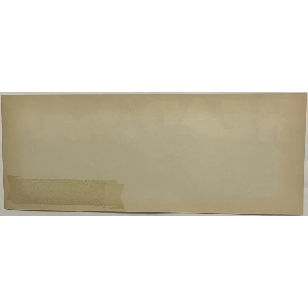 Antique Vintage 1950s Head Man Crate Label with Rooster