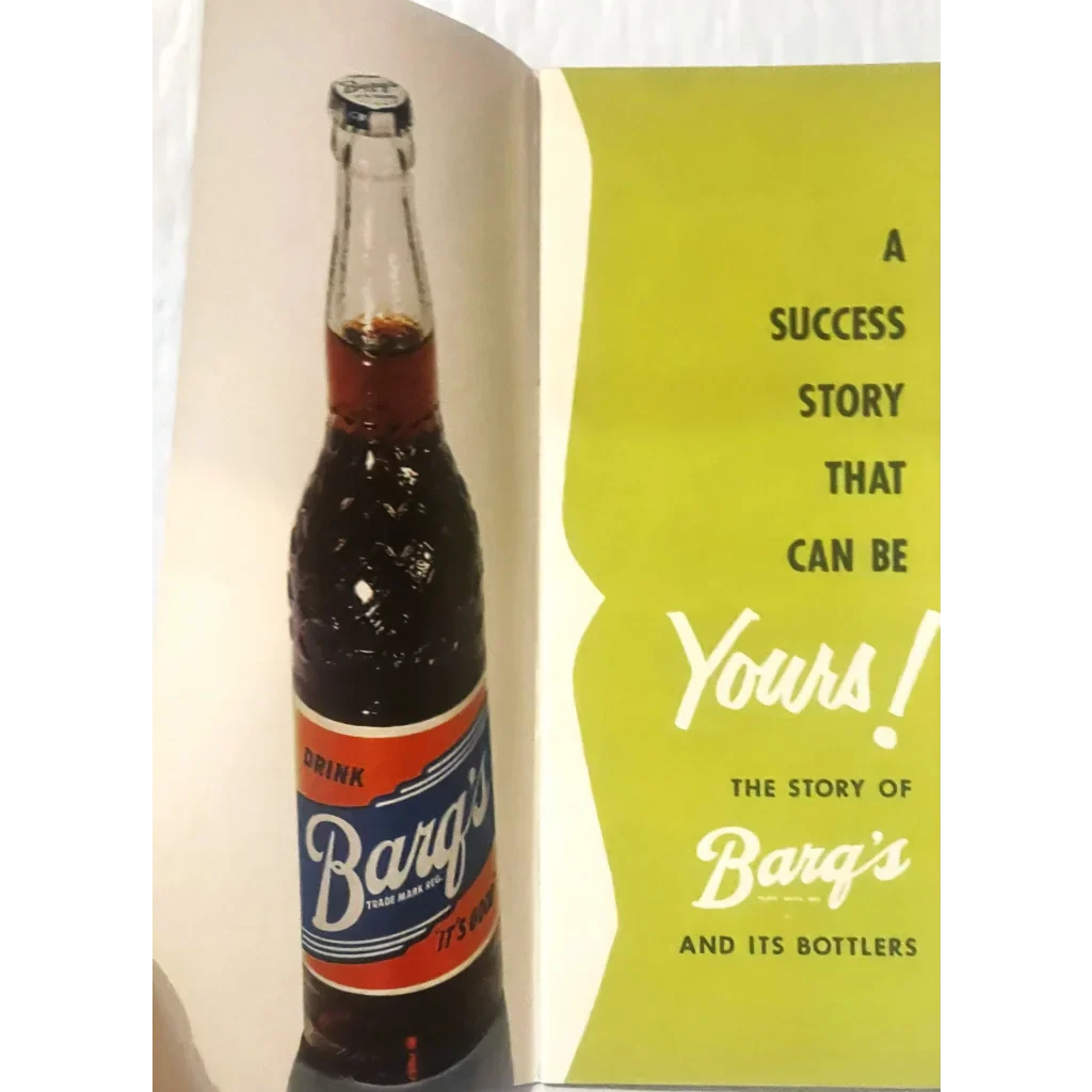 Rare 1956 Barqs Root Beer Advertising Pamphlet Uncovered