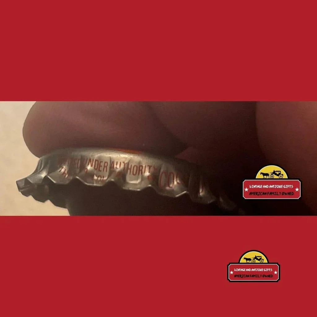 Rare 1960s Antique Vintage Coca Cola Bottle Cap from Vicksburg