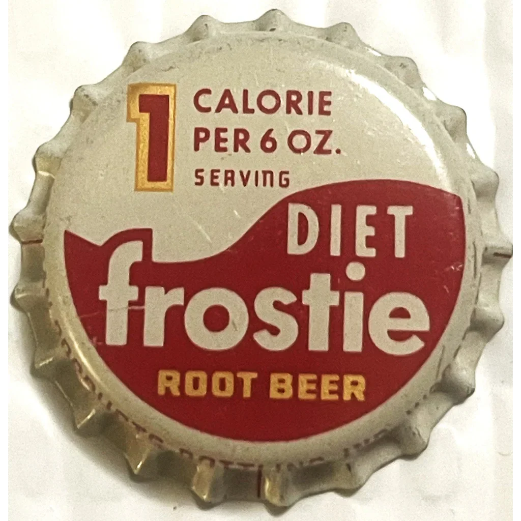Rare 1960s Frostie Root Beer Bottle Cap Collectible
