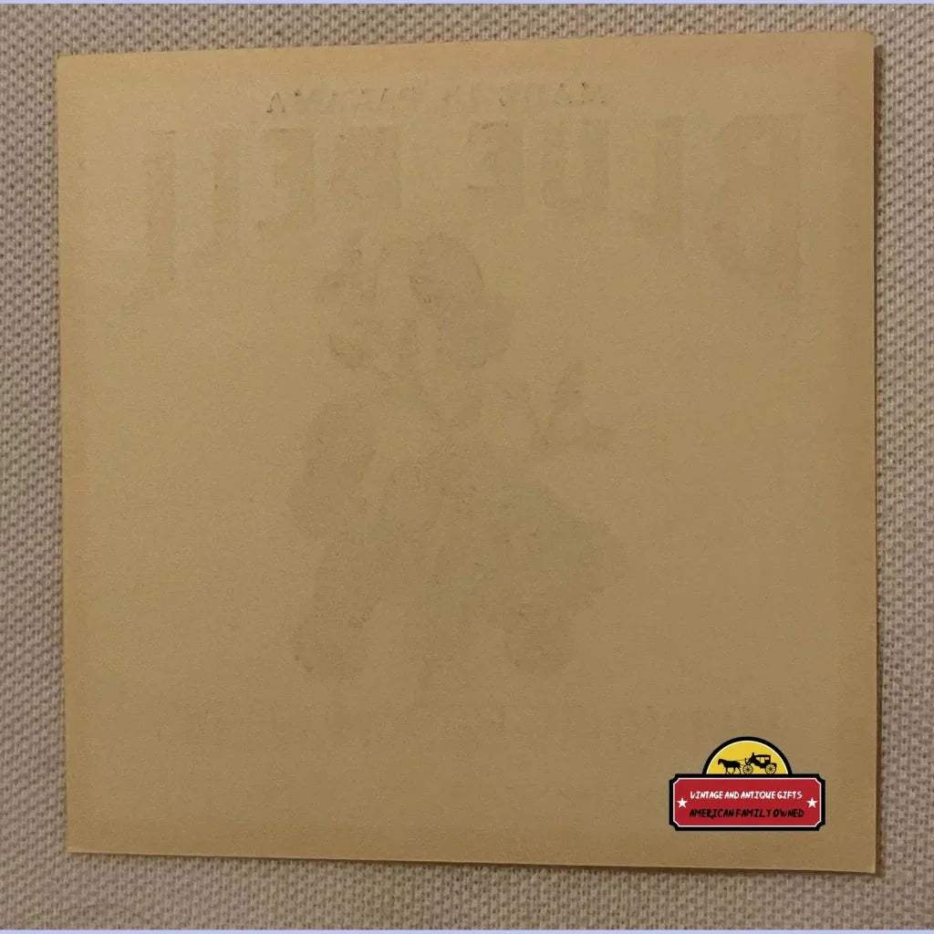 Rare Antique Blue Bell Broom Label Brings 1900s Charm to Life