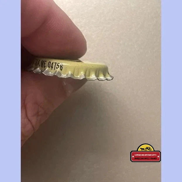 Rare Antique Vintage Brunswick Bottle Cap from 1960s Maine