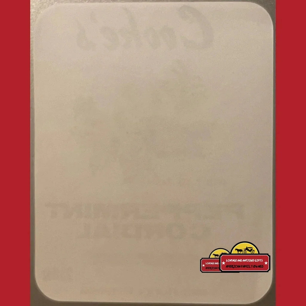 Rare Antique Vintage Cooke's Peppermint Label from 1940s England