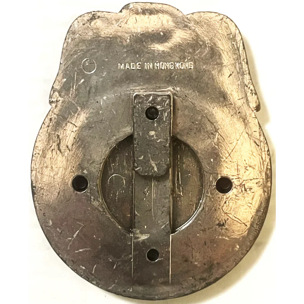 Rare Antique Vintage Large 1950s Special Police Badge Tin Collectible