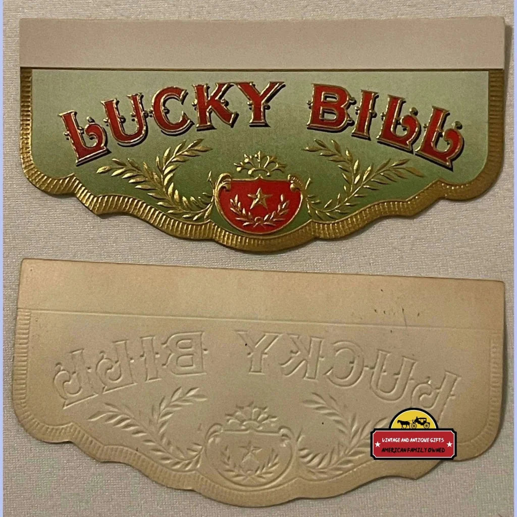 Rare Antique Cigar Box Label Brings 1900s Charm to Your Home