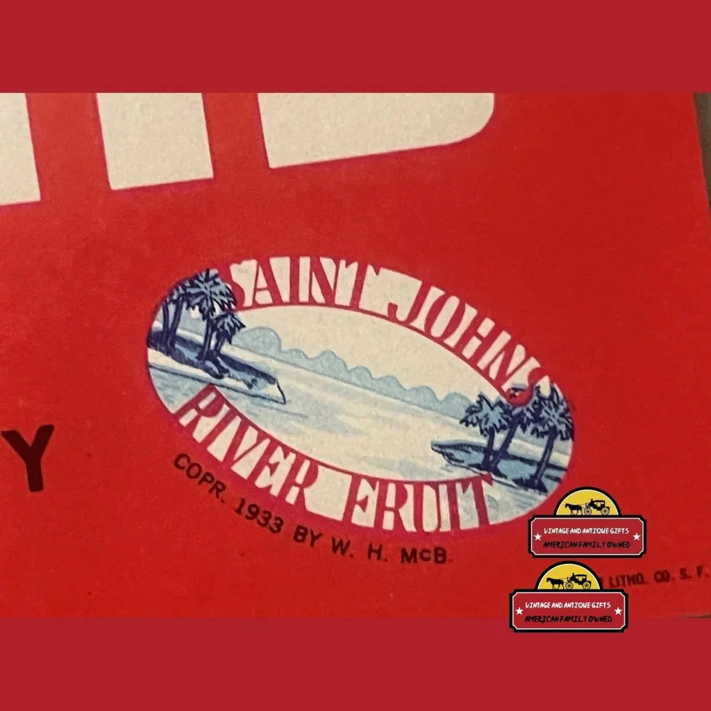 Rare 1930s Antique Vintage Athens Crate Label Collectible