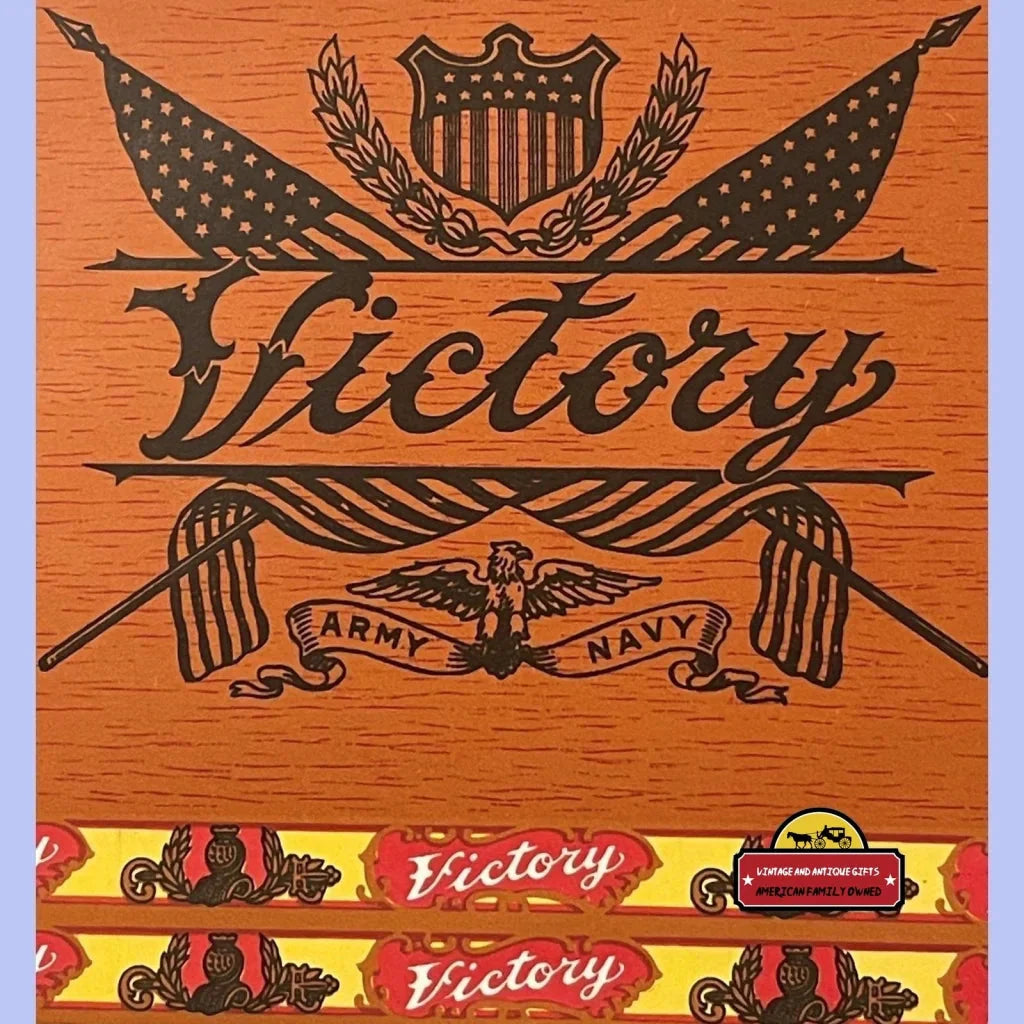 Rare Antique Vintage WWI Patriotic Cigar Label Unearthed